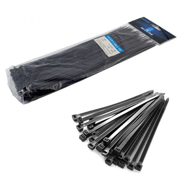 Bild von 100 Kabelbinder schwarz 2,7*250mm