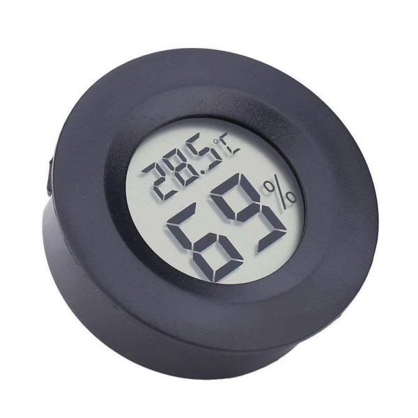 Bild von mini LCD Thermometer Hygrometer (schwarz)