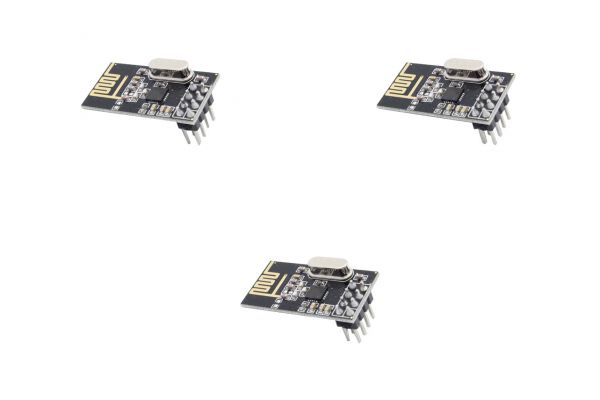 Bild von 3x NRF24L01+ Wireless Funkmodul/Empfänger 2.4 GhZ  bis 100m