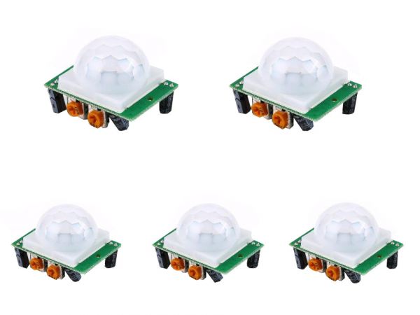 Bild von 5x HC-SR501 PIR Infrarot Sensor Modul