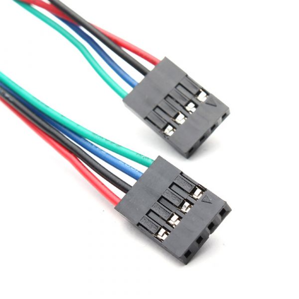 Bild von 4 Pin Dupont Kabel Buchse-Buchse 70 cm