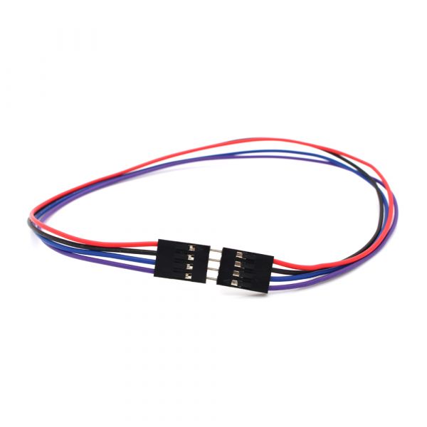Bild von 4 Pin Dupont Kabel Buchse-Stecker 30 cm