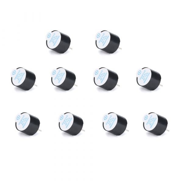 Bild von 10 Stück Aktiver Buzzer 3,3V-5V