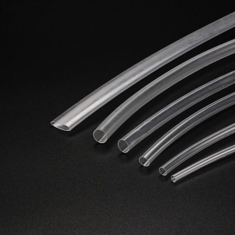 Bild von 1m Schrumpfschlauch 2:1 Transparent Φ8.0mm Meterware