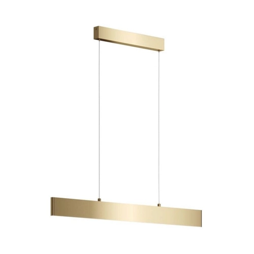 Bild von Edle LED Pendelleuchte Step in Gold von Maytoni