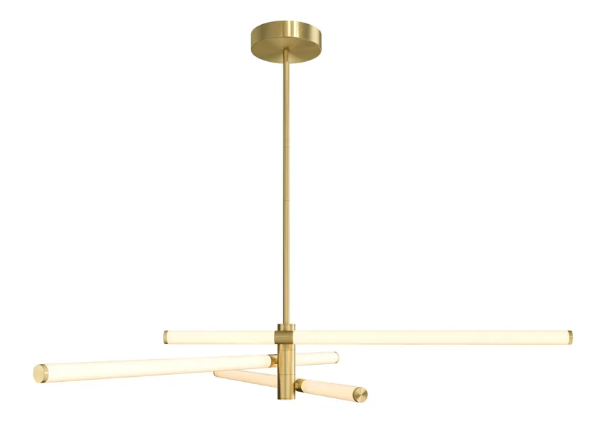 Bild von Maytoni LED Pendelleuchte, Hängelampe Pendelleuchte Esszimmerleuchte LED Stäbe beweglich