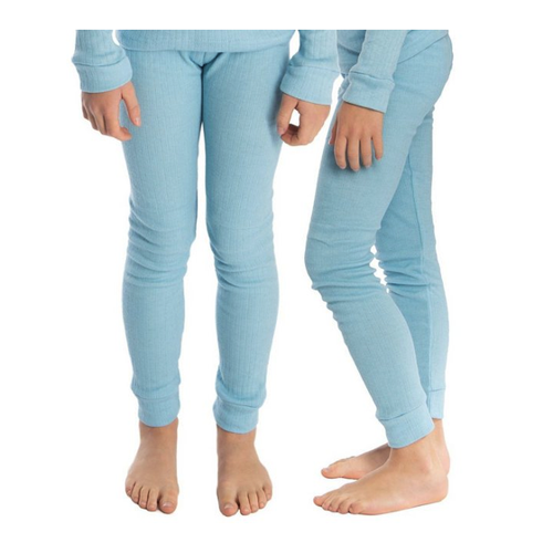 Bild von Black Snake Kinder Thermounterhose cuddle (2-St) - Hellblau