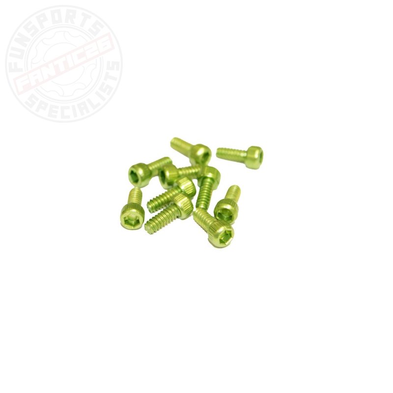 Bild von Reverse Escape Pro Pedal Pin Set 16 Stück für ein Pedal Hellgrün
