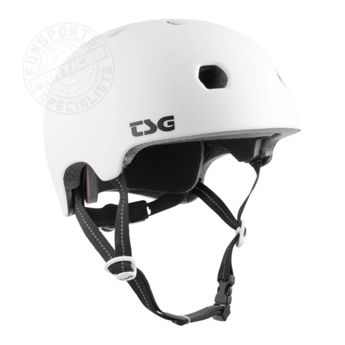 Bild von TSG Meta Helm Solid Stunt-Scooter Skate Color weiß S/M (54-56 cm)
