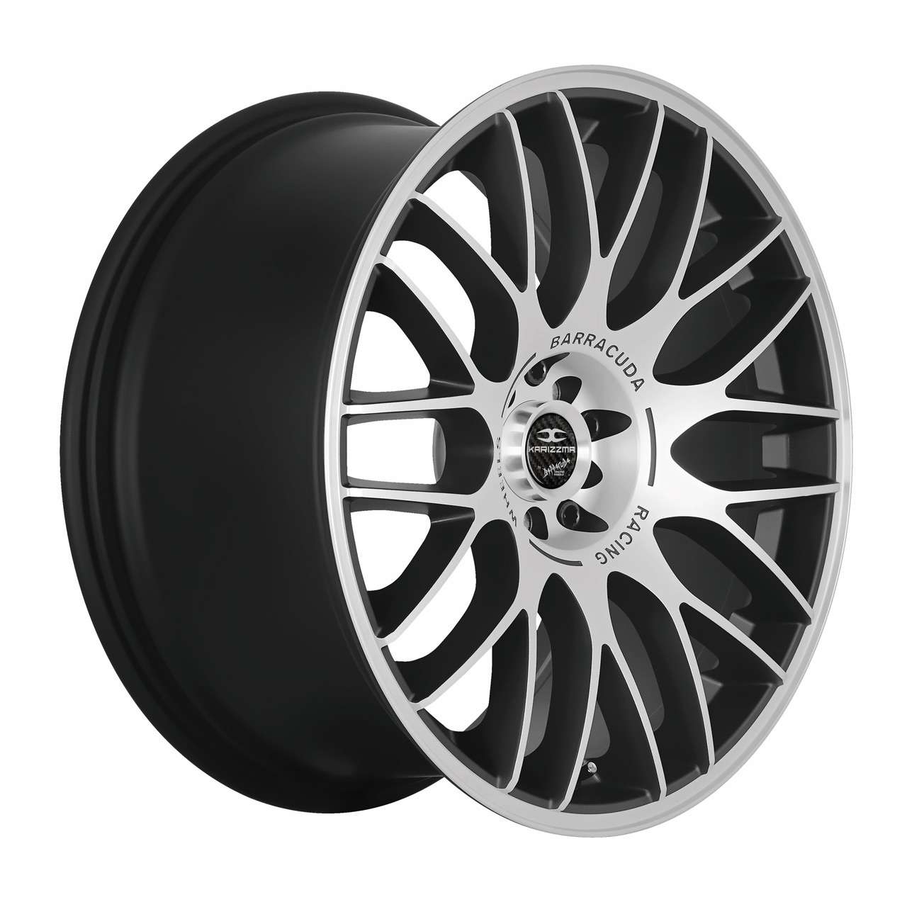 Bild von BARRACUDA KARIZZMA Mattblack-Polished 7.5Jx17 4x100+114.3 ET35