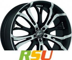 Bild von BARRACUDA TZUNAMEE Mattblack-Polished 7.5Jx17 4x98+108 ET38