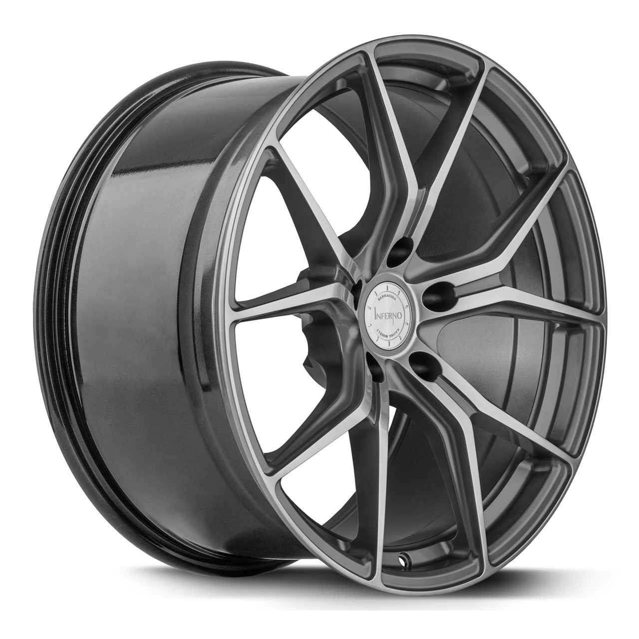 Bild von BARRACUDA INFERNO Higloss-Gunmetal-Polished 8.5Jx20 5x120 ET32