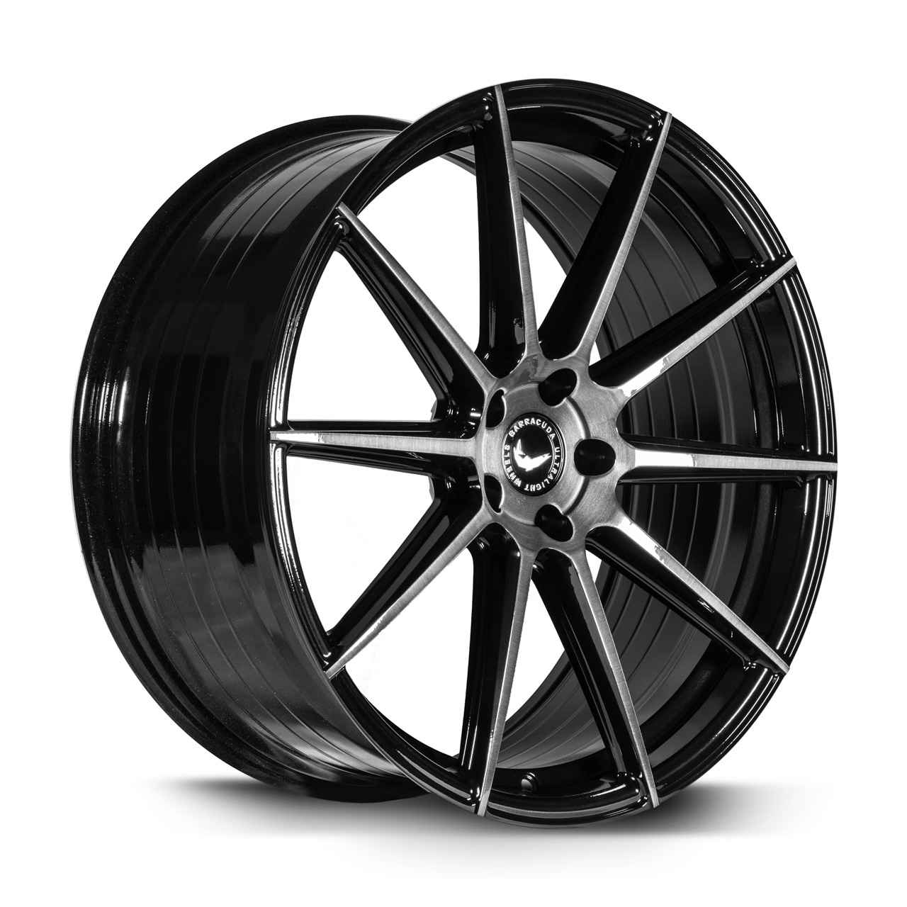 Bild von BARRACUDA PROJECT 2.0 Higloss-Black brushed Surface 9.0Jx21 5x114.3 ET40
