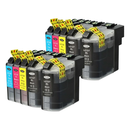Bild von vhbw 10x Druckerpatronen Set für Brother MFC-J6520DW