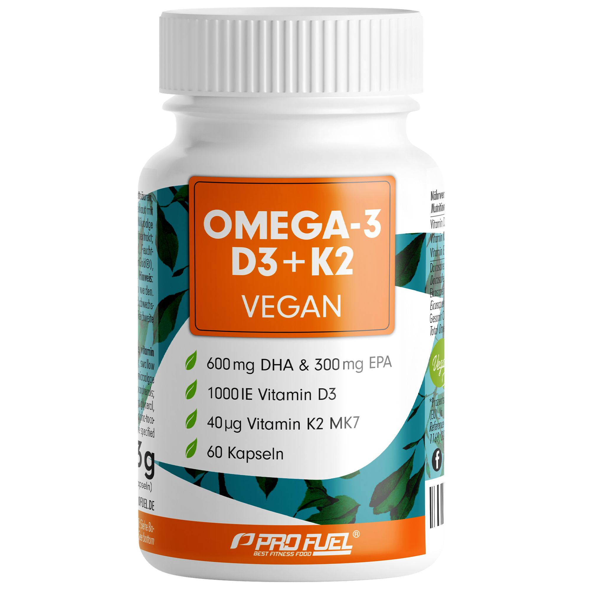 Bild von ProFuel - OMEGA-3 + Vitamin D3 & K2