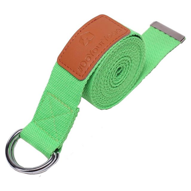 Bild von #DoYourYoga Yogagurt Amita, mit stabilem Ring-Verschluss für maximale Flexibilität bei Übungen