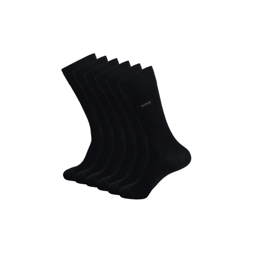 Bild von BOSS Businesssocken RS Uni CC (3-Paar) mit dezentem Markenschriftzug