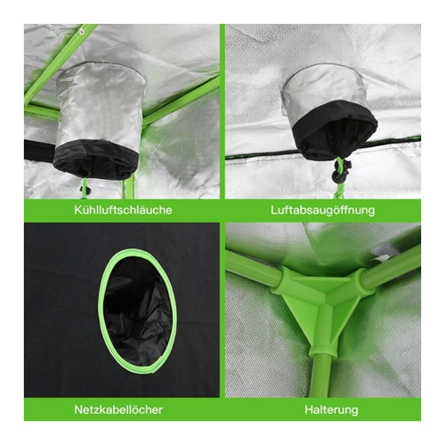 Bild von JUNG Growbox Komplettset: Perfektes Anbau Set für Pflanzenliebhaber