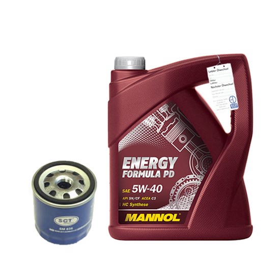 Bild von Ölwechselset mit Mannol Energy Formula PD 5W-40 5L VAG