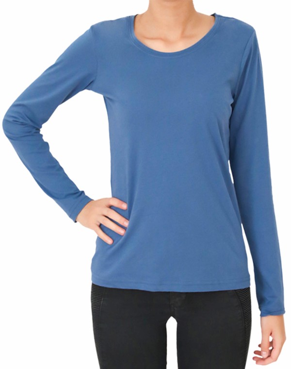 Bild von Langarmshirt Bio Baumwolle