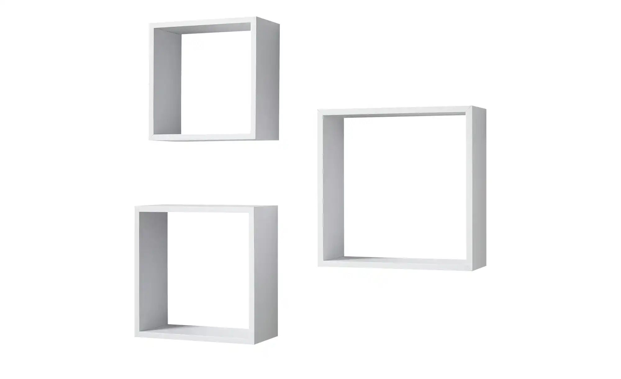 Bild von Wandregal   Salamanca ¦ weiß ¦ Maße (cm): B: 30 H: 30 T: 12 Regale > Wandregale - Sconto