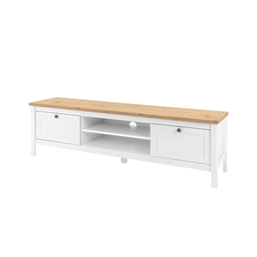 Bild von TV-Lowboard BERGEN 55 von Finori Weiß / Artisan Oak