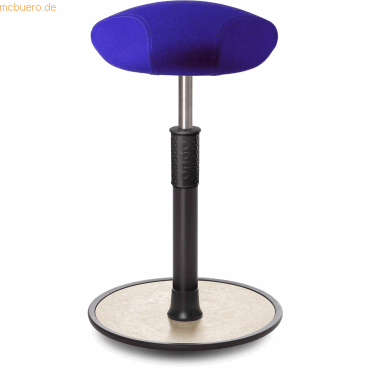Bild von Ongo, Bürostuhl, Sitz- Stehhocker Free Tall Triangel kvadrat Divina Mel. r.blau schw. /creme