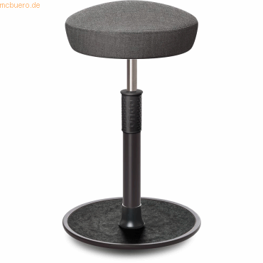 Bild von Ongo, Bürostuhl, Sitz- Stehhocker Free Tall Hutsitz kvadrat Remix Salz&Pfeffer schw. /schw.