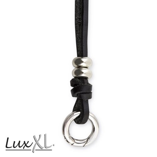 Bild von Lederkette mit Ring