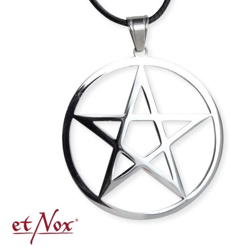 Bild von Anhänger 'Plain Pentagram' - Silber