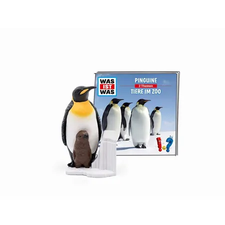 Bild von tonies Hörfigur für Toniebox, was IST was – Pinguine/Tiere im Zoo, Hörspiel für Kinder ab 6 Jahren, Spielzeit ca. 48 Minuten.