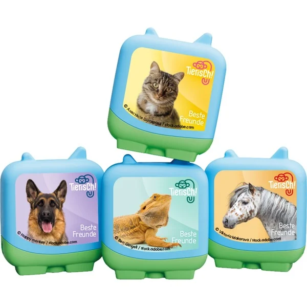 Bild von tonies Hörspielfigur Clever Tonies Set Tierisch! - Beste Freunde, (4-St), Neuheit zum 12.02.2025