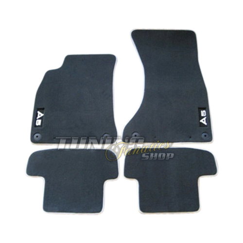 Bild von 4x Original Audi PREMIUM Velour Fußmatten Matten SET für Audi A5 8T + Sportback
