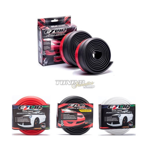 Bild von EZ-LIP Seitenschweller Spoiler Gummi Lippe Frontspoiler SET für viele Fahrzeuge