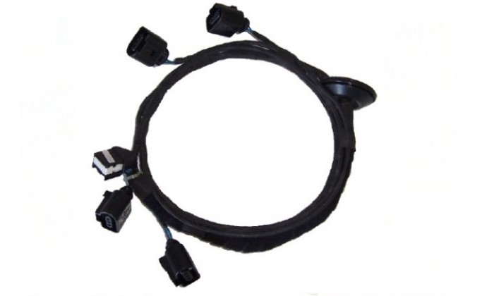 Bild von Kabelsatz Kabelbaum PDC Sensor Einparkhilfe zur Nachrüstung für Seat Leon 2 II 1P