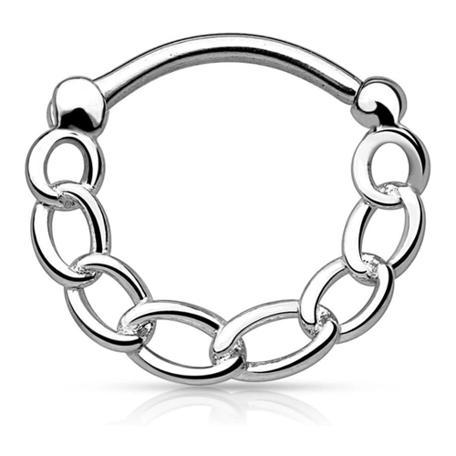 Bild von Taffstyle Nasenpiercing Septum Clicker Ring im Test