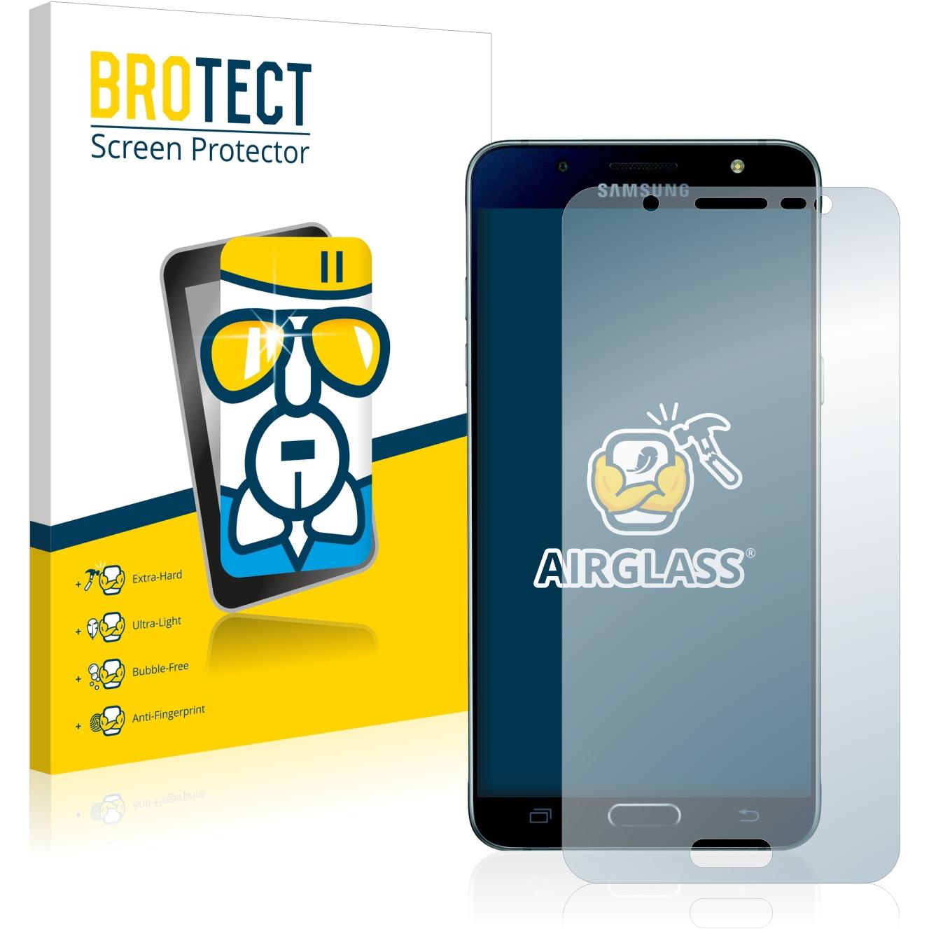 Bild von BROTECT AirGlass Panzerglasfolie (1 Stück, Samsung Galaxy J5 (2016)), Smartphone Schutzfolie, Transparent