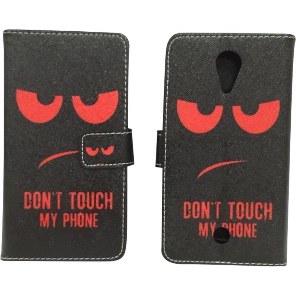 Bild von König Design Schutz Handy Hülle für Wiko Tommy Case Cover Tasche Wallet Etui Handyhülle Neu (Wiko Tommy), Smartphone Hülle, Schwarz