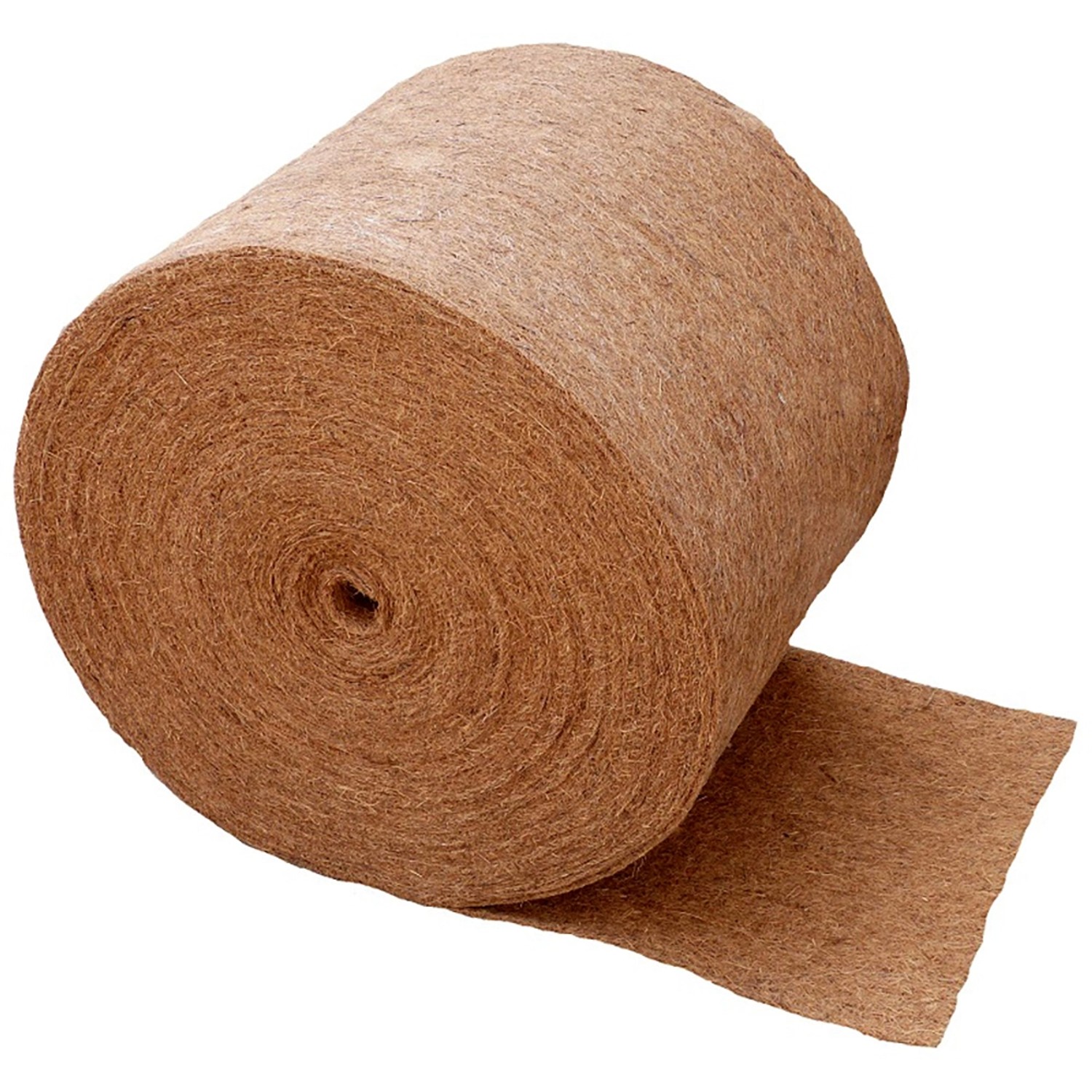 Bild von Kokosfaser Matte Unkrautvlies - Teichumrandung - Hochbeet Natur 25 m x 0,50 m
