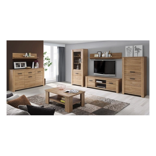 Bild von expendio Hochschrank Hauke 6 Alteiche – Eleganz und Funktionalität vereint