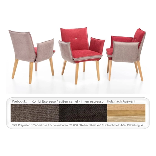 Bild von 6er Set hochwertiger Sessel Gerit 1 von expendio