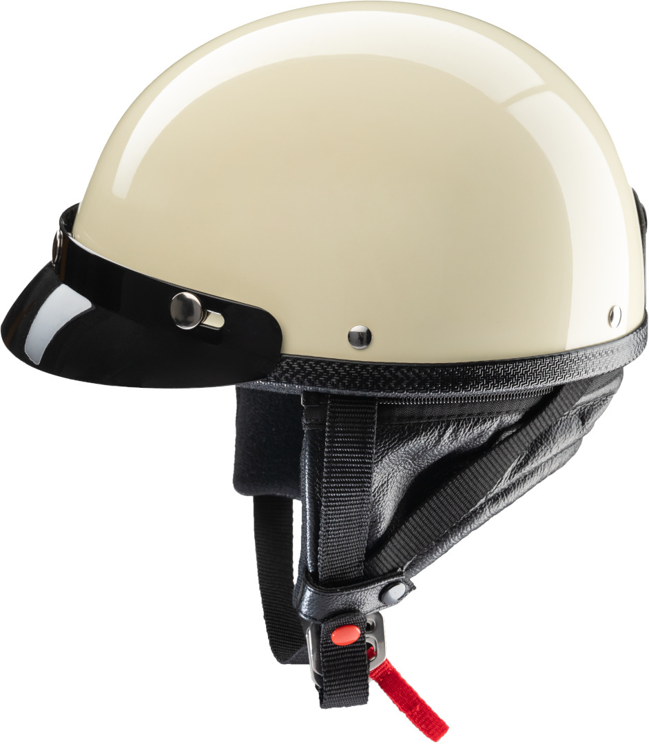 Bild von Redbike RB-520 Police Jethelm, weiss-beige, Größe S für Männer
