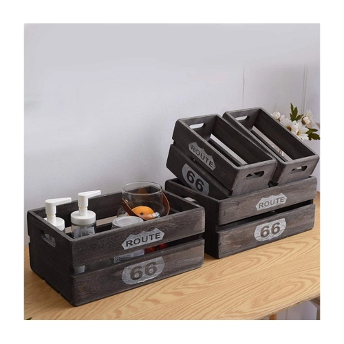 Bild von Mucola Allzweckkiste Aufbewahrungsboxen 3er Set Paulownienholz