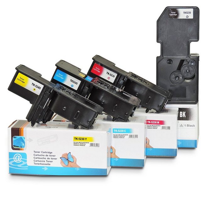 Bild von D&C ersetzt Toner für Kyocera ECOSYS P 5026 cdw kompatibel Kyocera TK-5240 alle Farben Toner