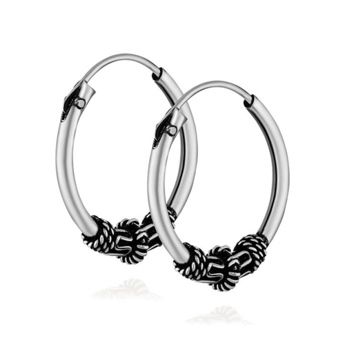 Bild von NKlaus PAAR 925 STERLING SILBER Keltische Celtic Gothic Creolen im Test