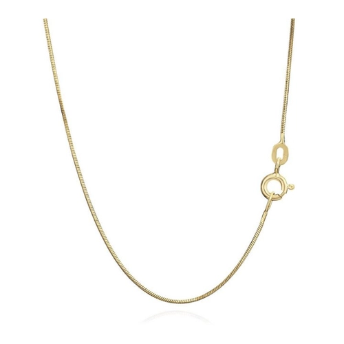 Bild von NKlaus 45cm Schlangenkette 585 Gelbgold – Eleganz für jeden Anlass