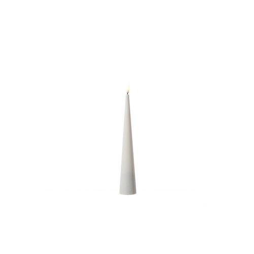 Bild von DELUXE Homeart LED Kegelkerze LEA - Echtwachs - H: 28cm