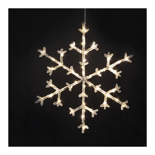 Bild von MARELIDA LED Schneeflocke - Ein leuchtendes Winterhighlight für Ihr Zuhause