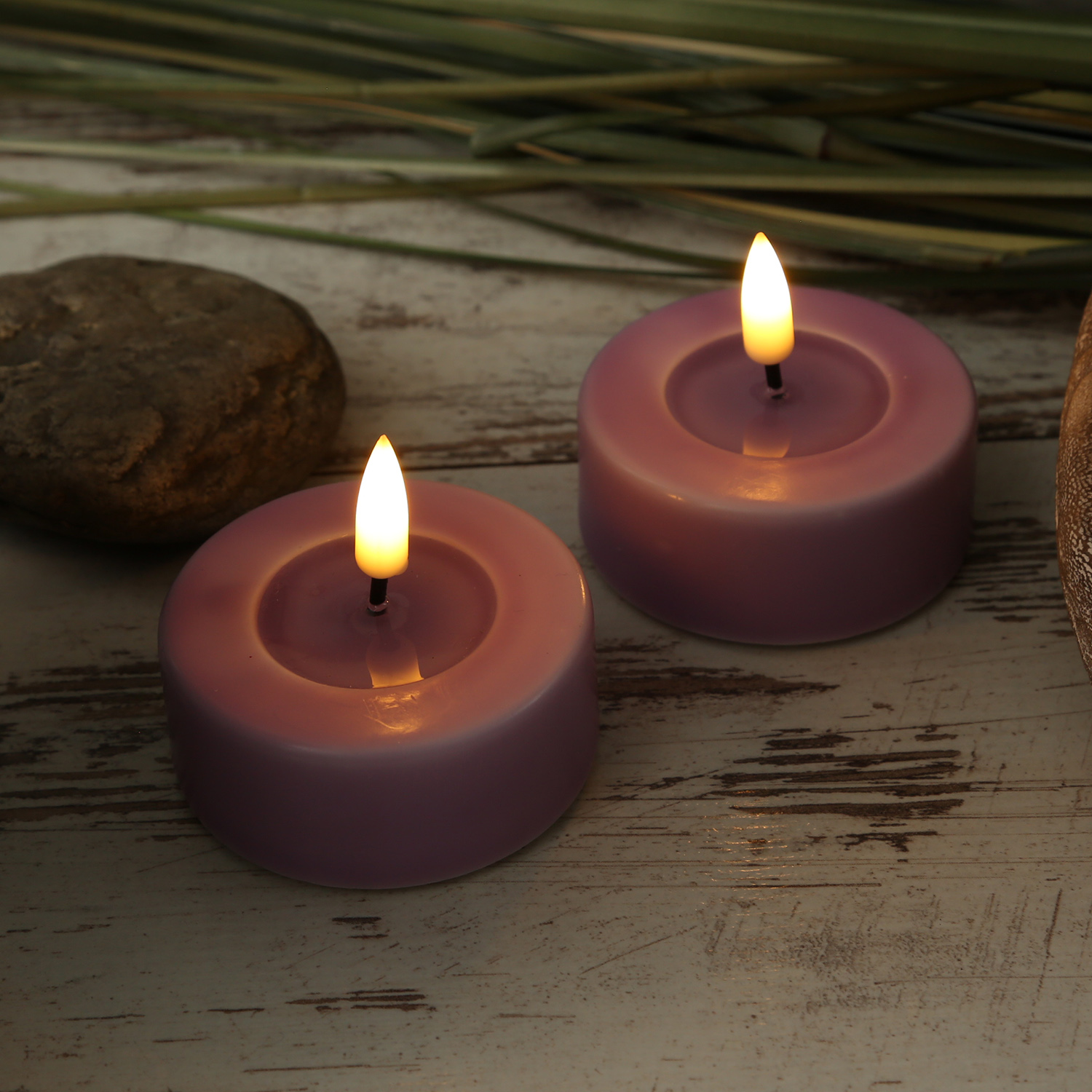 Bild von LED Teelichter MIA - realistische 3D Flamme - D: 6,1cm - Batteriebe...