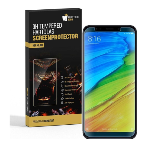 Bild von Protectorking 4x echtes Tempered 9H Panzerhartglas für Xiaomi Redmi 5 Plus - Smartphone Schutzfolie
